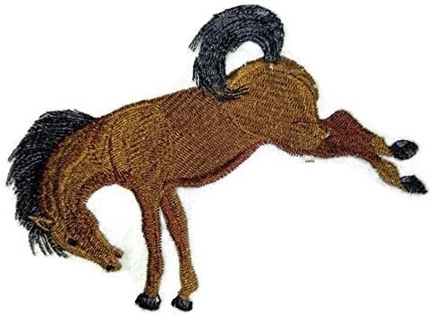 מעבר לחיזוי רוח מותאמת אישית וייחודית של סוסים [סוס ברונקו] [מותאם אישית וייחודי] ברזל רקום על תיקון/תפירה